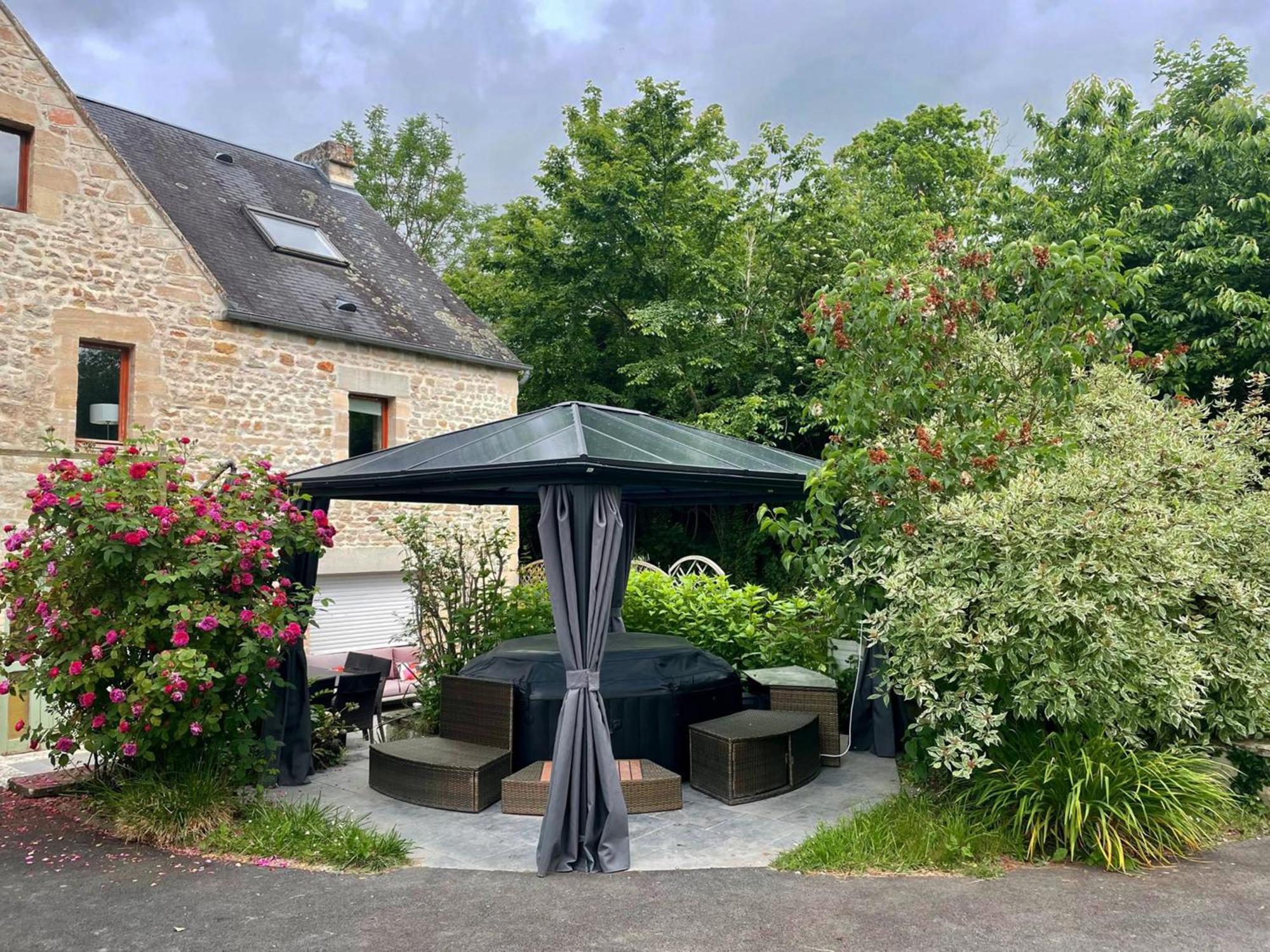 Les 2 Gites Des Chambres De Capucine Carcagny Exterior foto